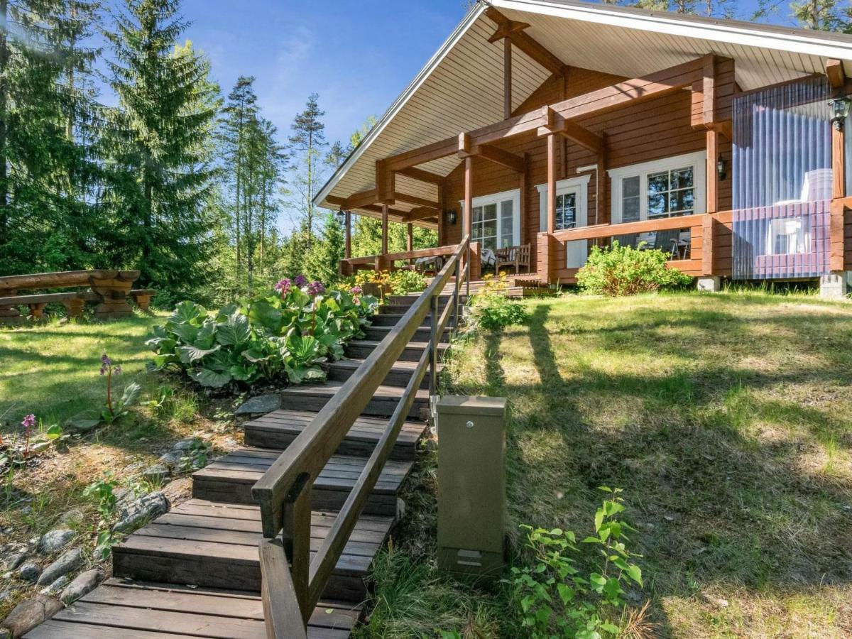 Holiday Home Lehtimaja Tiitanvaara Exterior foto