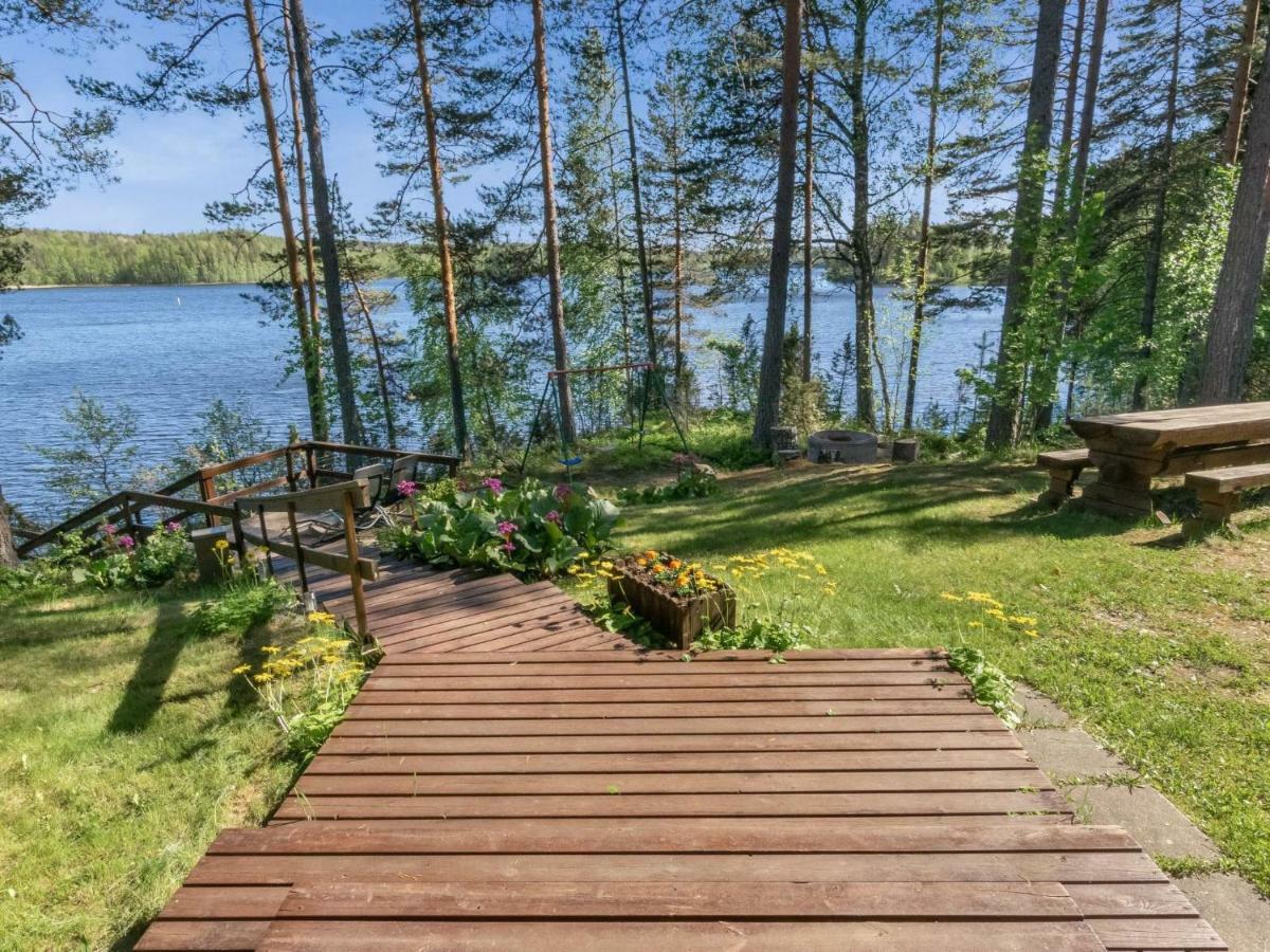 Holiday Home Lehtimaja Tiitanvaara Exterior foto